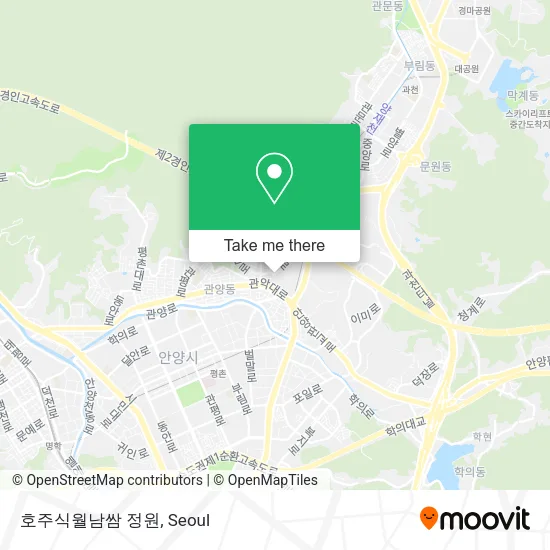 호주식월남쌈 정원 map