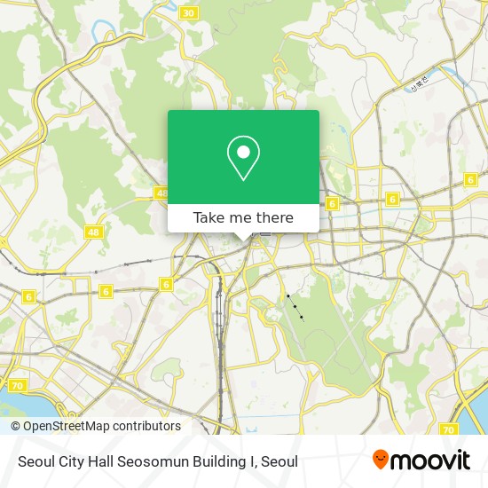 Seoul City Hall Seosomun Building I map