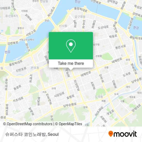 슈퍼스타 코인노래방 map