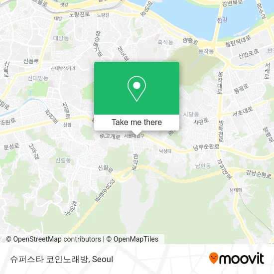 슈퍼스타 코인노래방 map