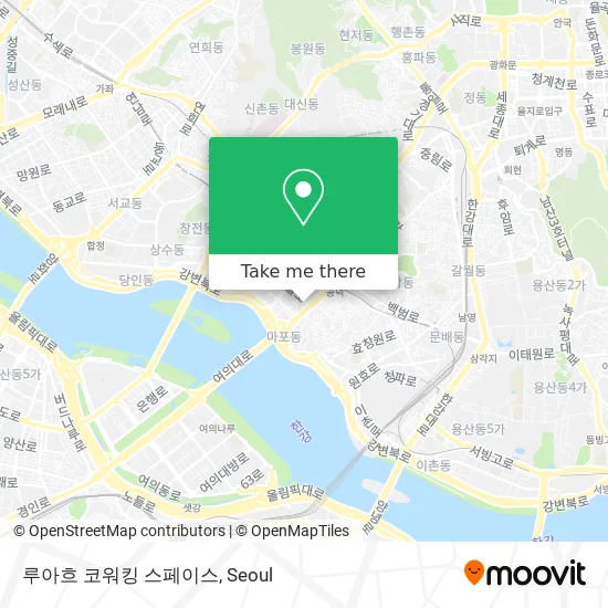 루아흐 코워킹 스페이스 map