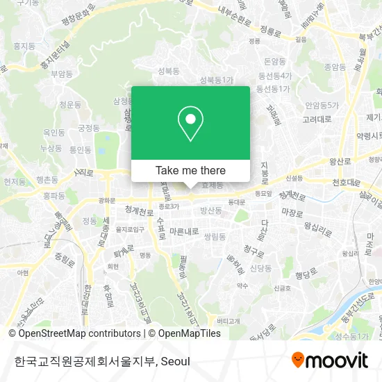 한국교직원공제회서울지부 map
