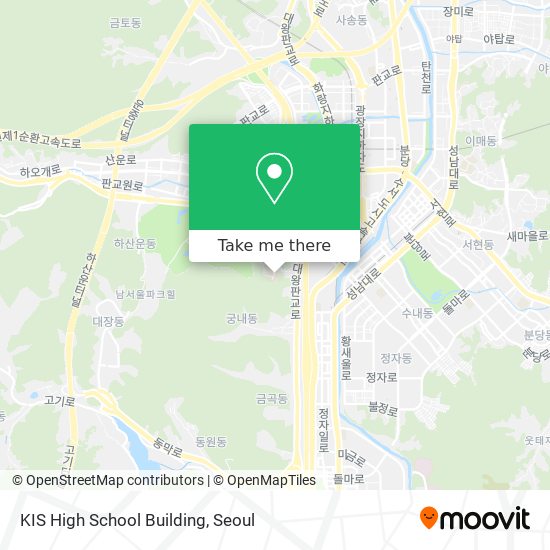 KIS High School Building map