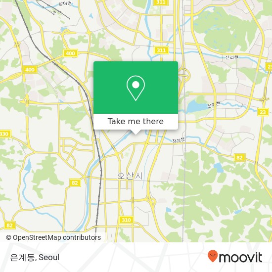 은계동 map