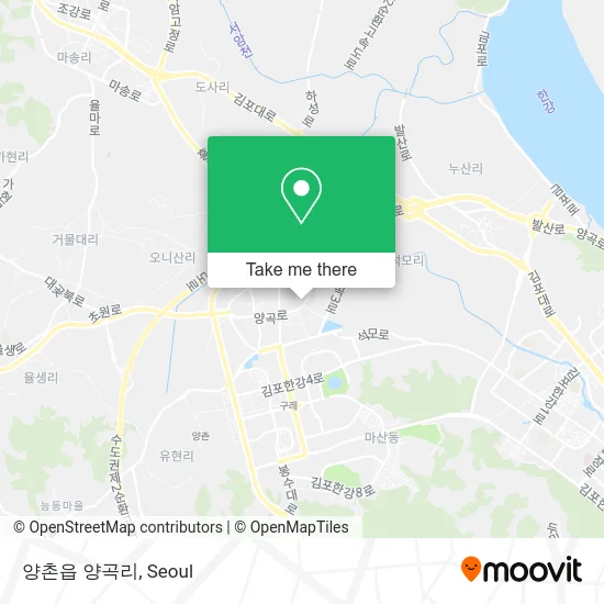 양촌읍 양곡리 map