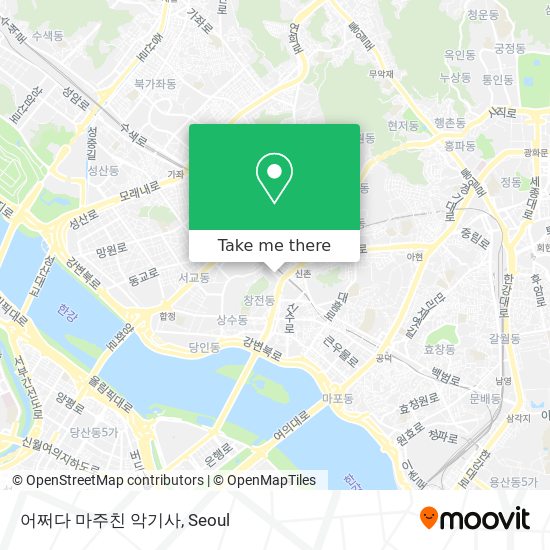 어쩌다 마주친 악기사 map