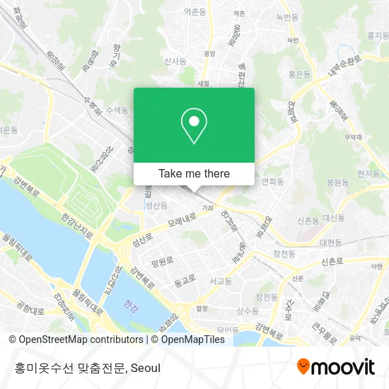 홍미옷수선 맞춤전문 map