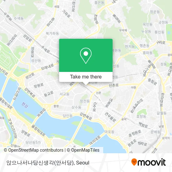 앉으나서나당신생각(안서당) map