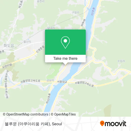 블루문 (아쿠아리움 카페) map