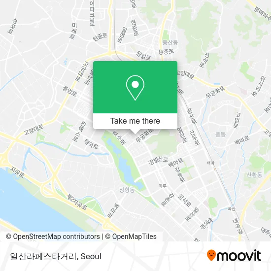 일산라페스타거리 map