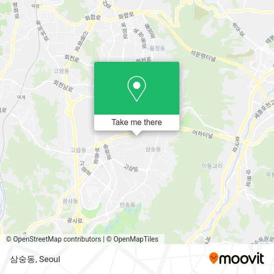 삼숭동 map