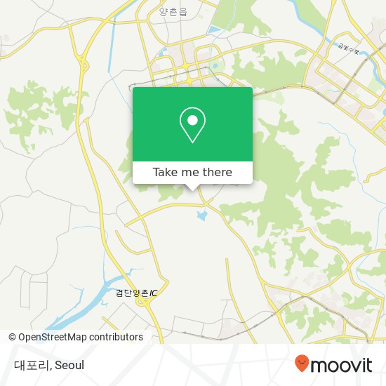 대포리 map