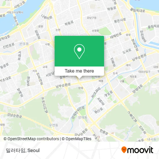 밀러타임 map