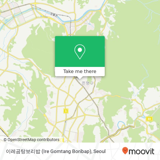 이레곰탕보리밥 (Ire Gomtang Boribap) map