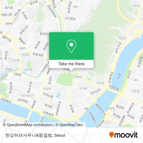 한강허브사우나&찜질방 map