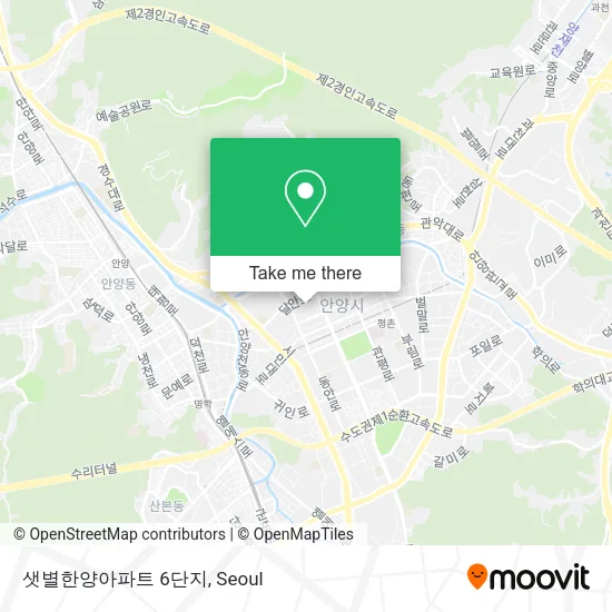 샛별한양아파트 6단지 map