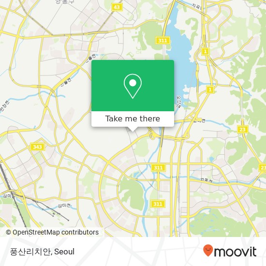 풍산리치안 map