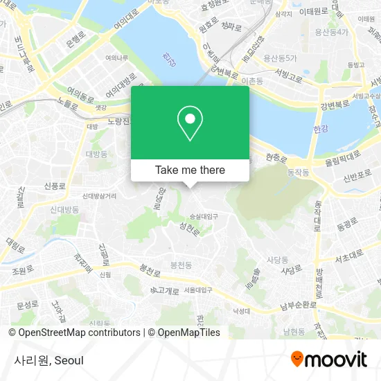 사리원 map
