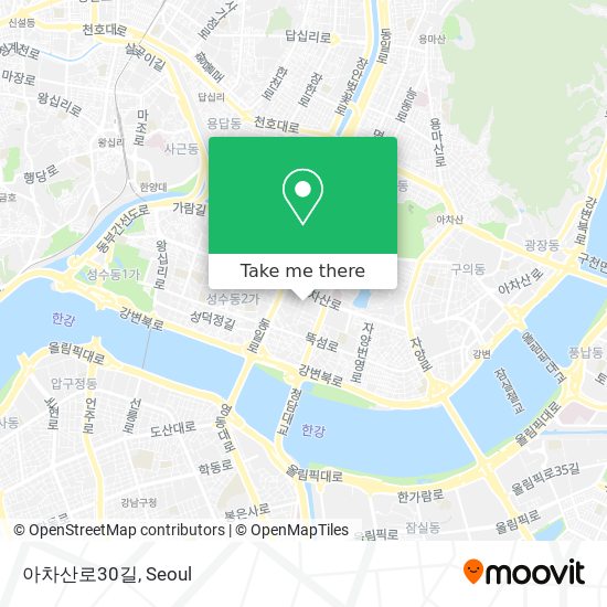 아차산로30길 map