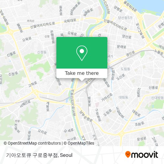 기아오토큐 구로중부점 map