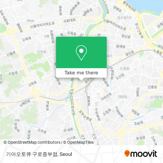 기아오토큐 구로중부점 map