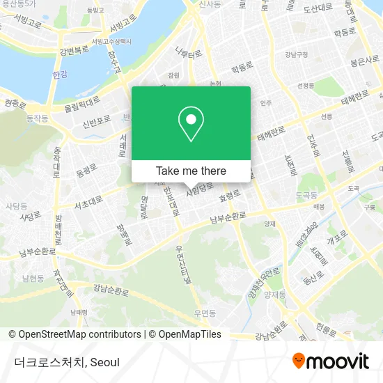 더크로스처치 map