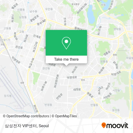 삼성전자 VIP센터 map