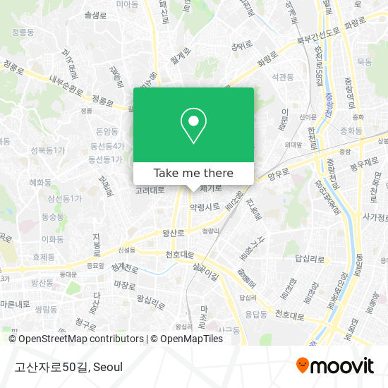 고산자로50길 map