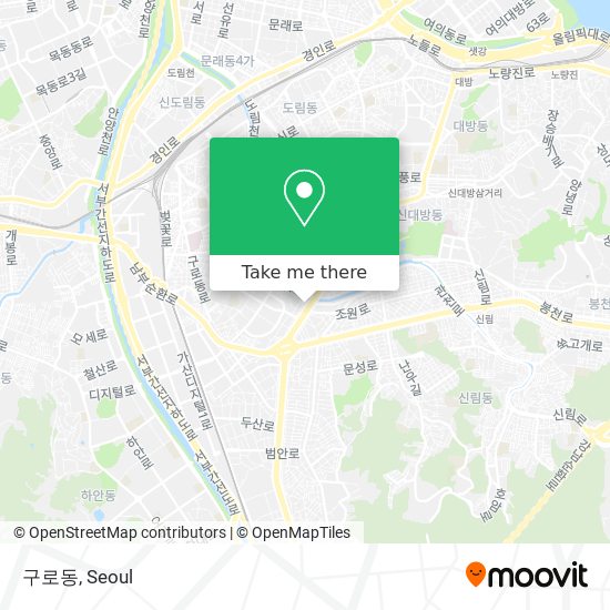 구로동 map