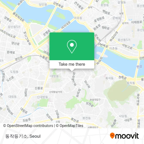동작등기소 map
