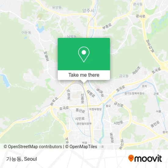 가능동 map