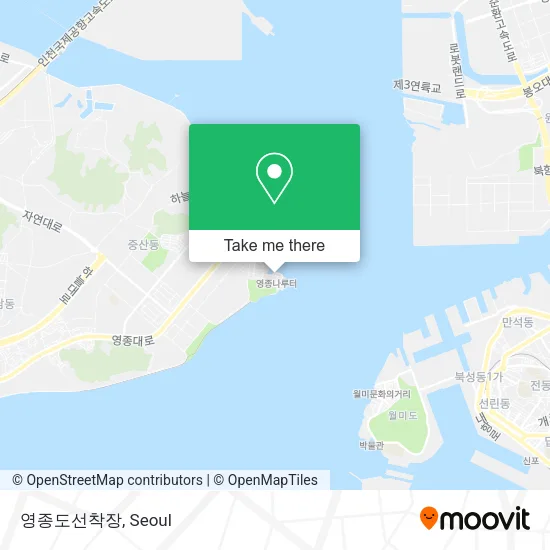 영종도선착장 map