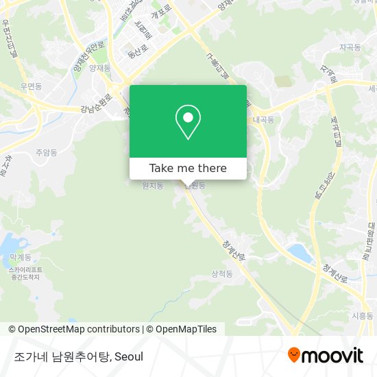 조가네 남원추어탕 map
