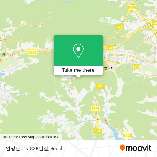 안양판교로828번길 map