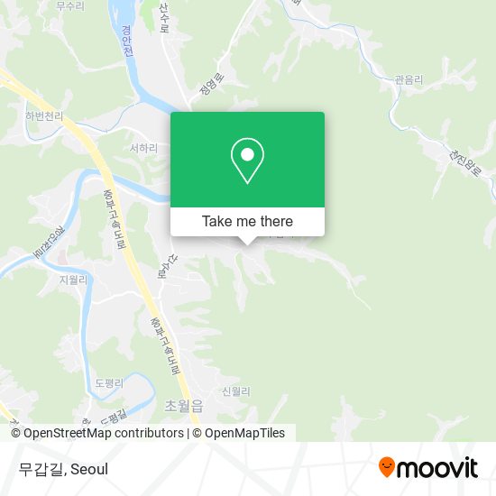 무갑길 map