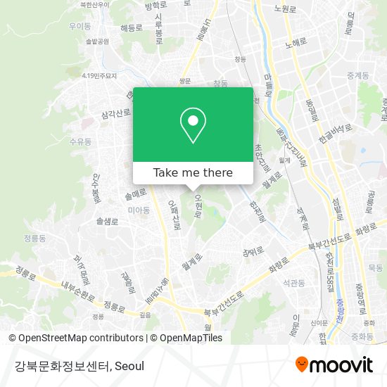 강북문화정보센터 map