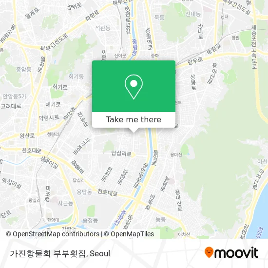 가진항물회 부부횟집 map