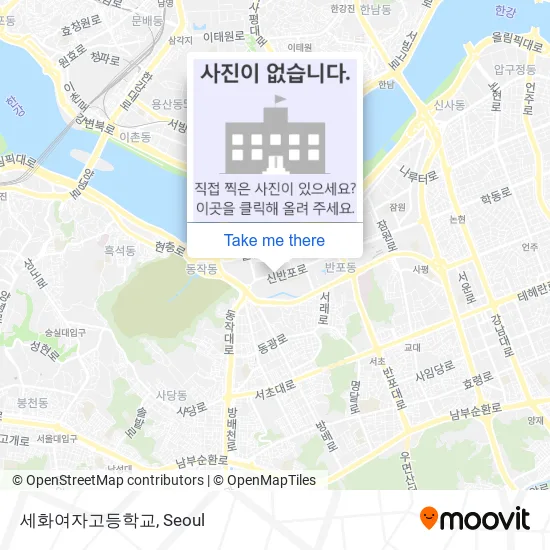 세화여자고등학교 map