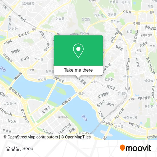 용강동 map