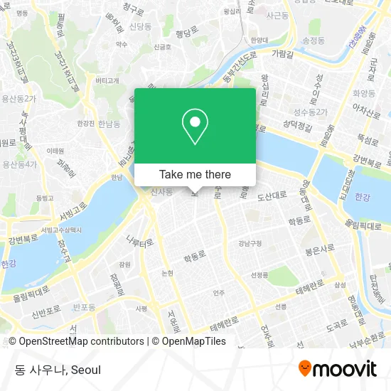동 사우나 map