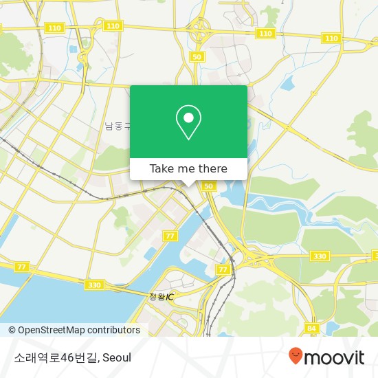 소래역로46번길 map