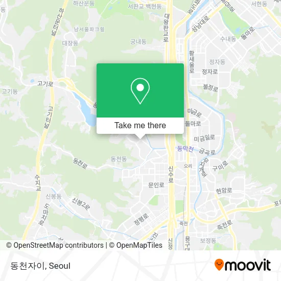 동천자이 map