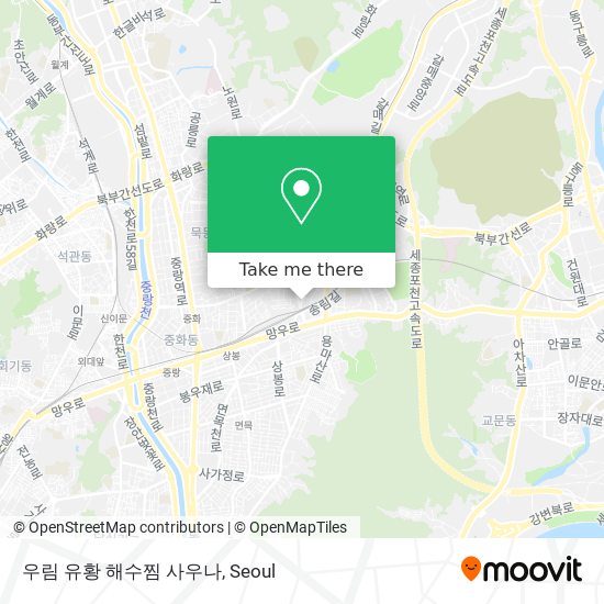 우림 유황 해수찜 사우나 map