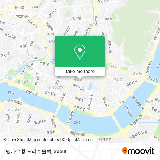 명가유황 오리주물럭 map