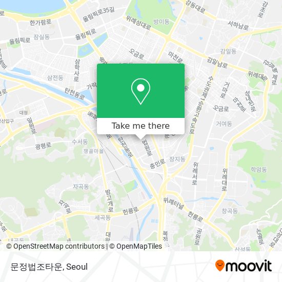 문정법조타운 map