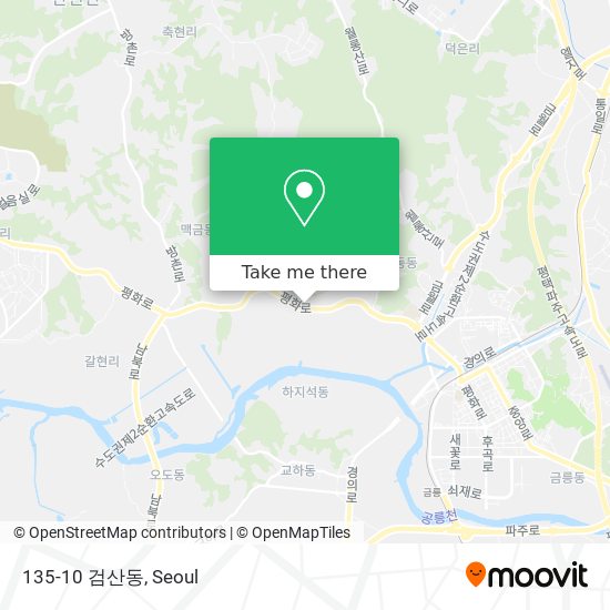 135-10 검산동 map