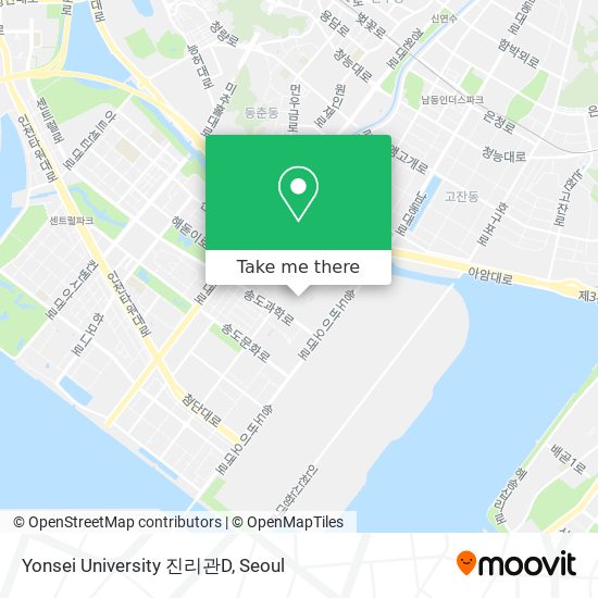 Yonsei University 진리관D map