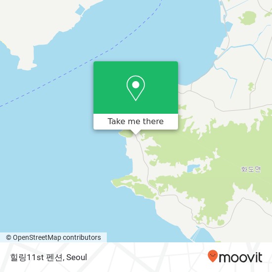 힐링11st 펜션 map