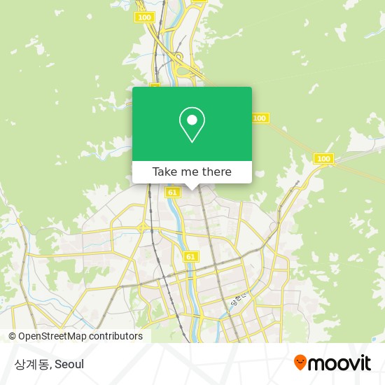 상계동 map