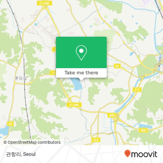 관항리 map